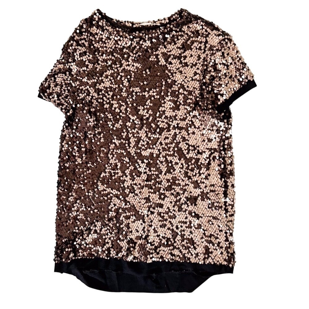 SAVERIO PALATELLA Sequin Tunic Top - Large